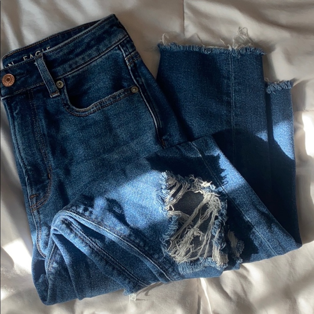 American Eagle Mom Fit Jeans